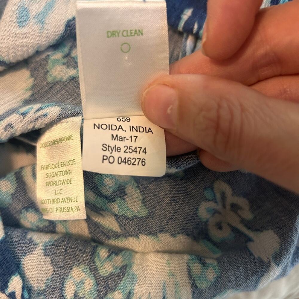 Lilly Pulitzer Boho Peasant Dress – Size Small - Picture 4 of 6